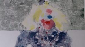 Monotype, self-portrait